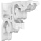 Ekena Millwork Whitman Architectural Grade PVC Corbel, 1 7/8"W X 6"D X 6"H CORP01X06X06WH - alternate 1